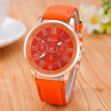 Luxury Brand Leather Quartz Watch