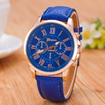 Luxury Brand Leather Quartz Watch