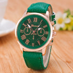 Luxury Brand Leather Quartz Watch