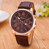 Luxury Brand Leather Quartz Watch