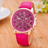 Luxury Brand Leather Quartz Watch