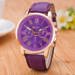 Luxury Brand Leather Quartz Watch