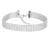 Crystal Rhinestone Choker Necklaces