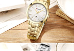 Stainless Steel Quartz Women Watch