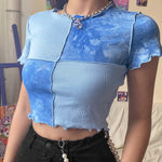 Tie Dye Cropped Top