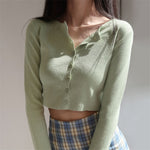 Korean Style Short Knitted Sweater