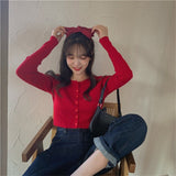 Korean Style Short Knitted Sweater
