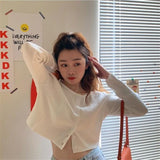Korean Style Short Knitted Sweater