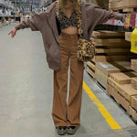 Vintage Oversized Corduroy Pants